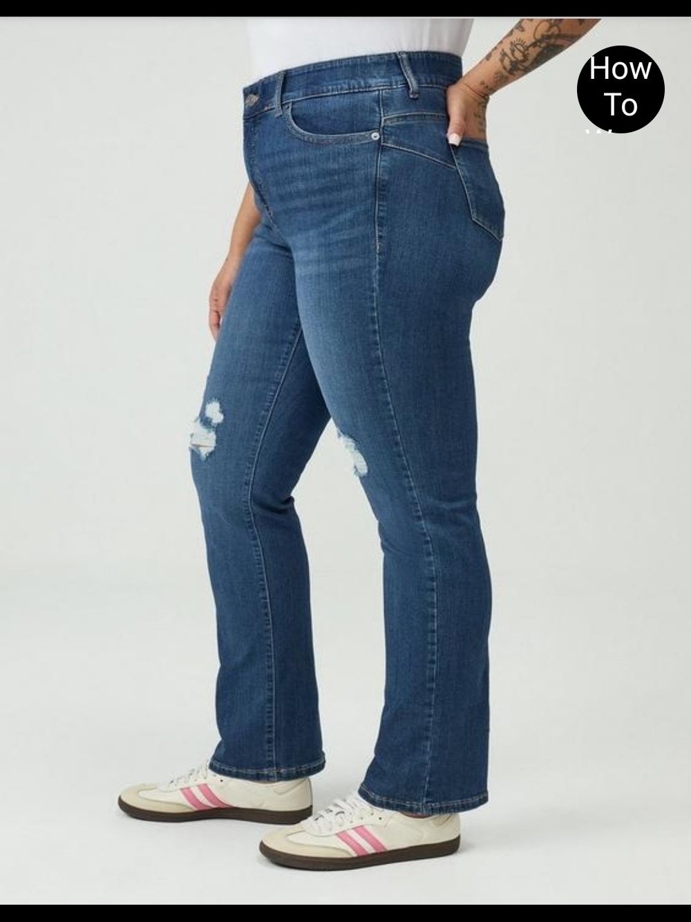 Bombshell High-Rise Straight Jean - Picture 3 of 6